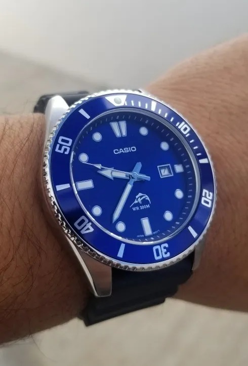 casio blue marlin