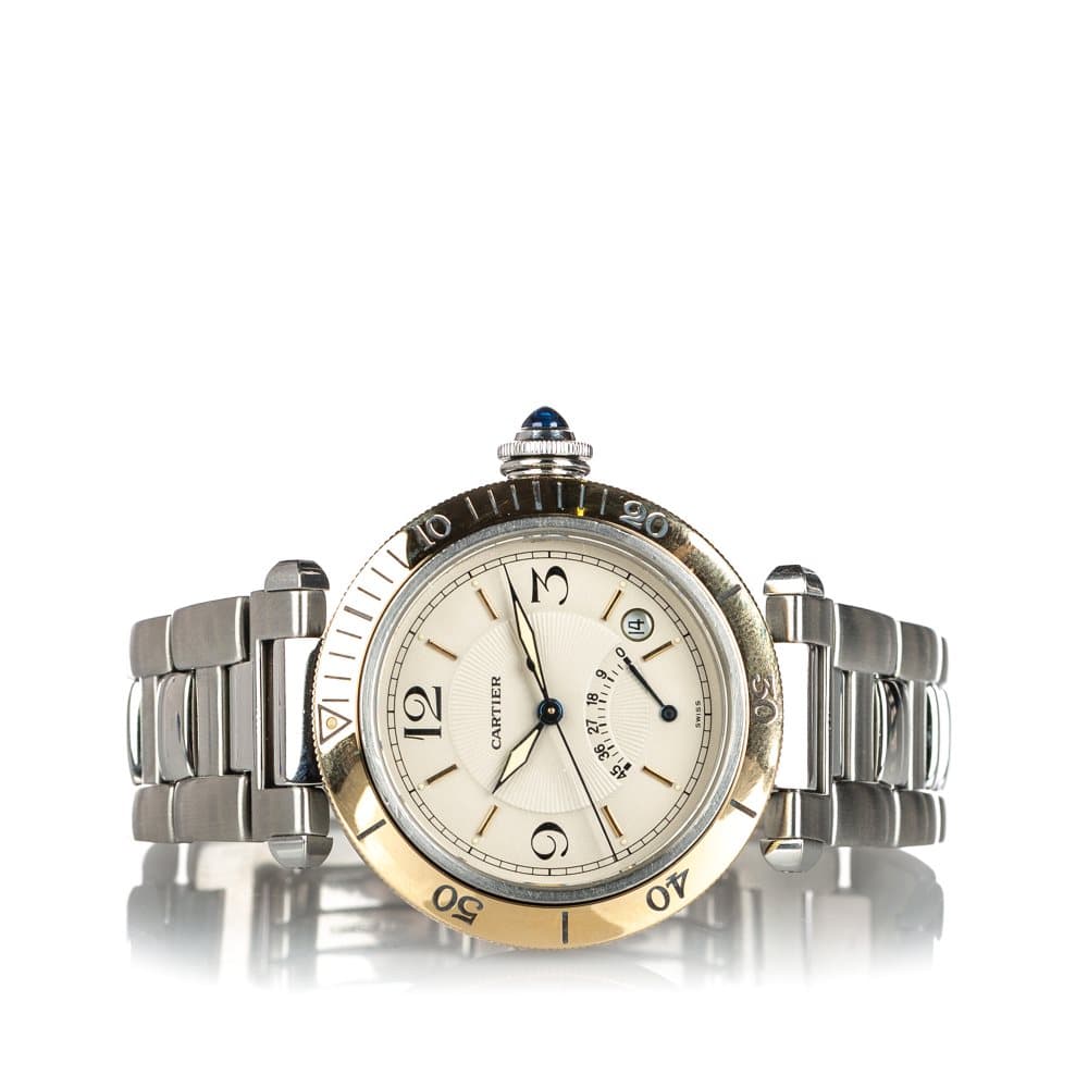Cartier Stainless Steel Pasha Automatic W31012H3 Silver