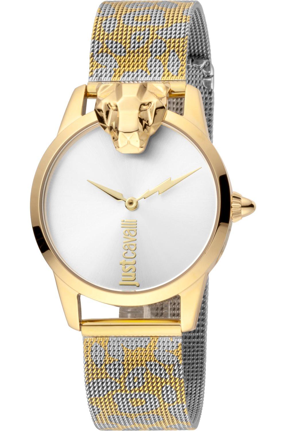 Just Cavalli Animalier Watch JC1L057M0285 - Plated Stainless Steel Ladies Quartz Analogue