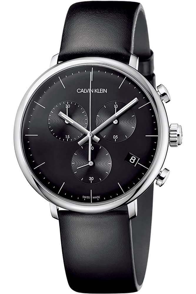 Calvin Klein High Noon Watch K8M271C1 - Leather Gents Quartz Chronograph