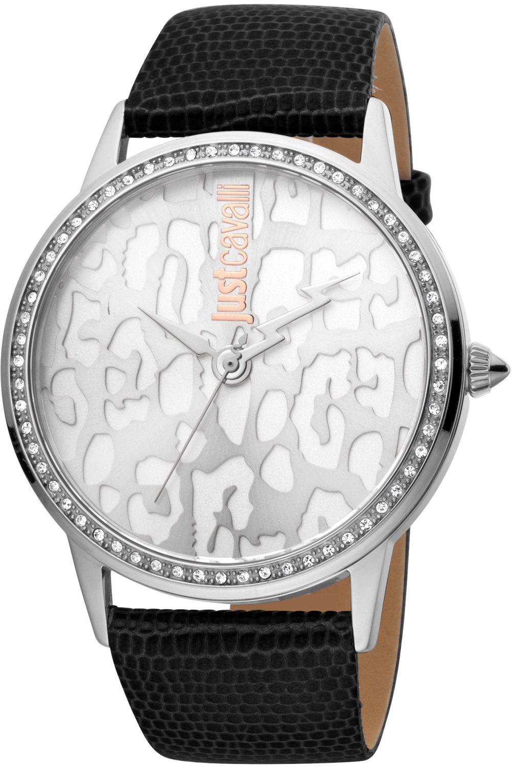Just Cavalli XL Watch JC1L094L0015 - Leather Ladies Quartz Analogue