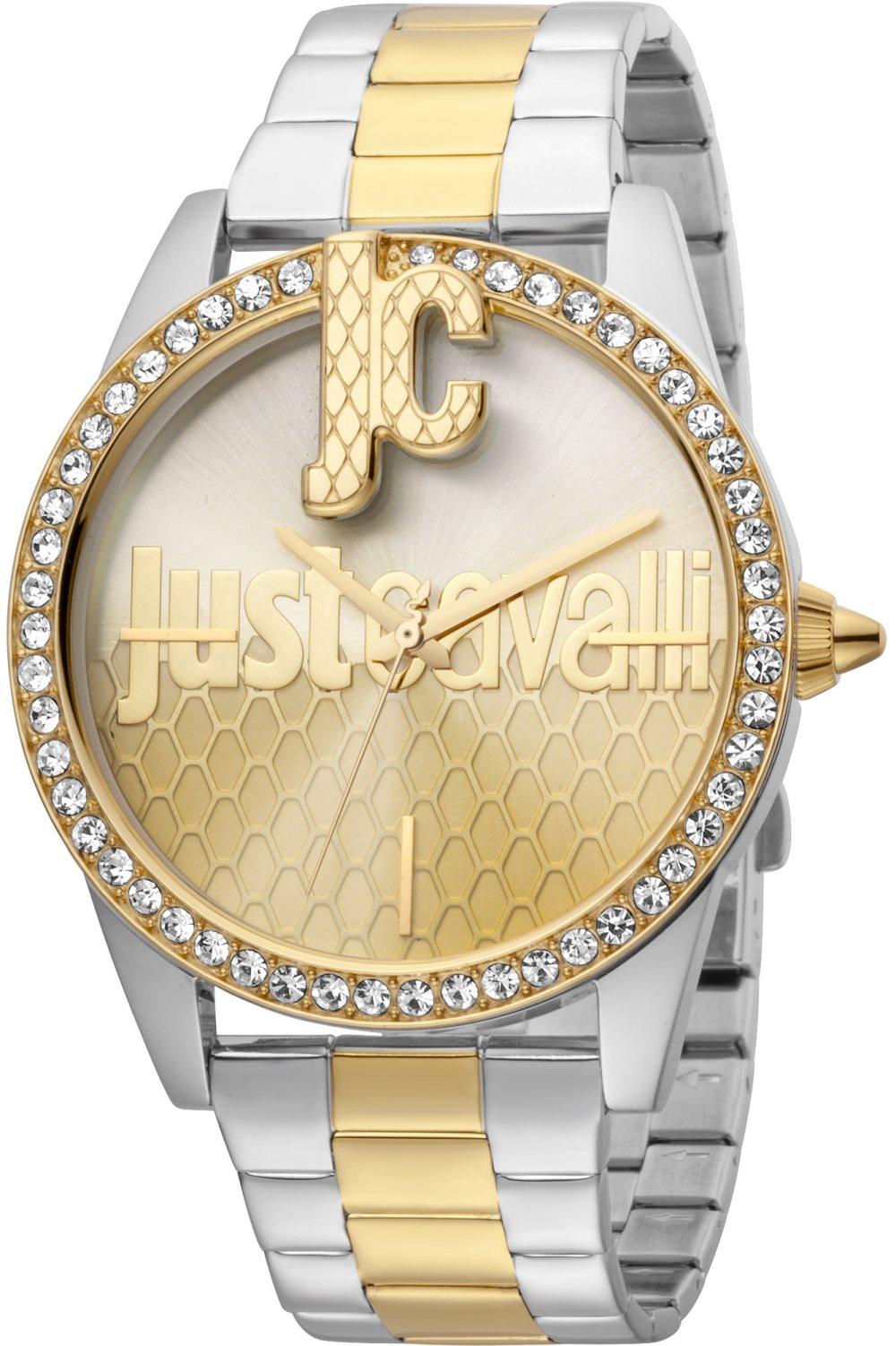 Just Cavalli XL Watch JC1L100M0105 - Stainless Steel Ladies Quartz Analogue