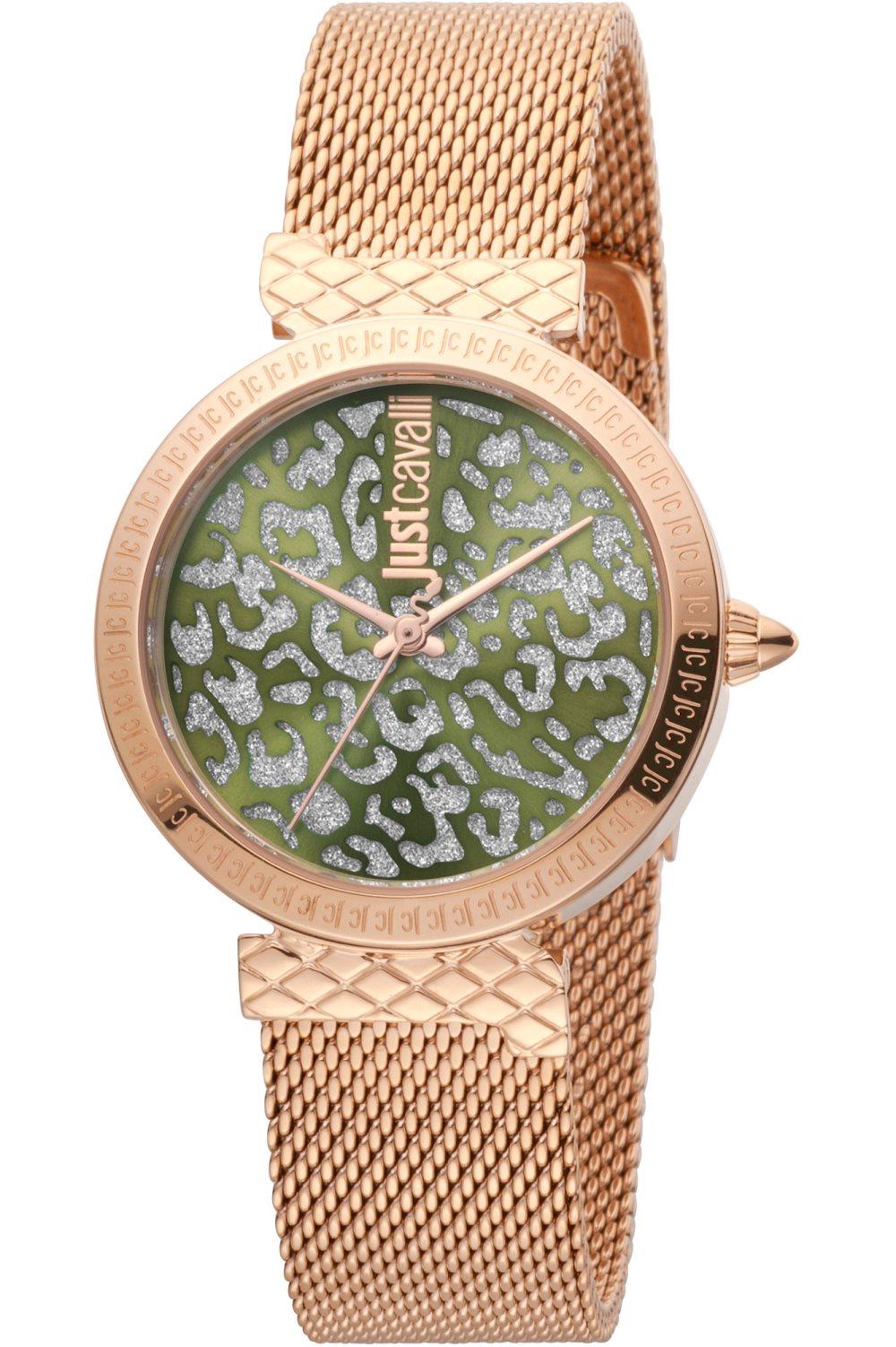 Just Cavalli Animalier Watch JC1L092M0075 - Plated Stainless Steel Ladies Quartz Analogue