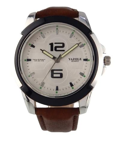 Herrklocka 42mm Läder