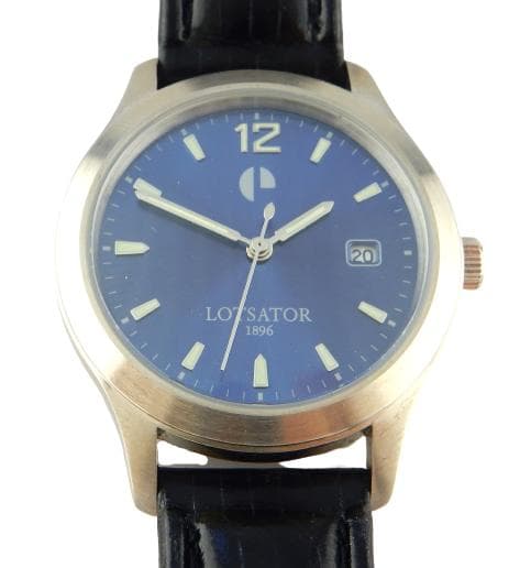 Damklocka Lotsator Datum 38mm Leather