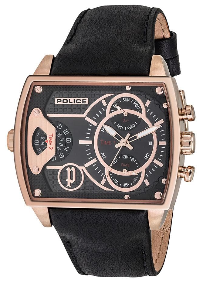 Police Dual Time TANGAN 14698JSR/02A - Herrklocka