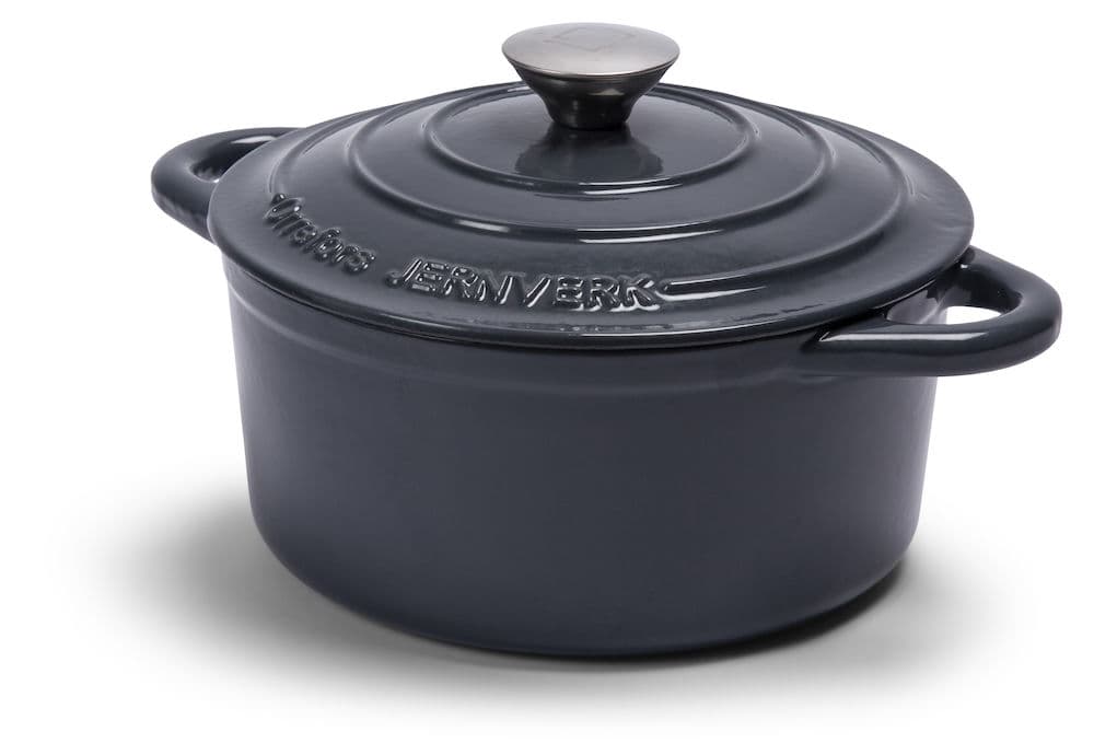 Orrefors Jernverk Gjutjärnsgryta 2,8L Grå