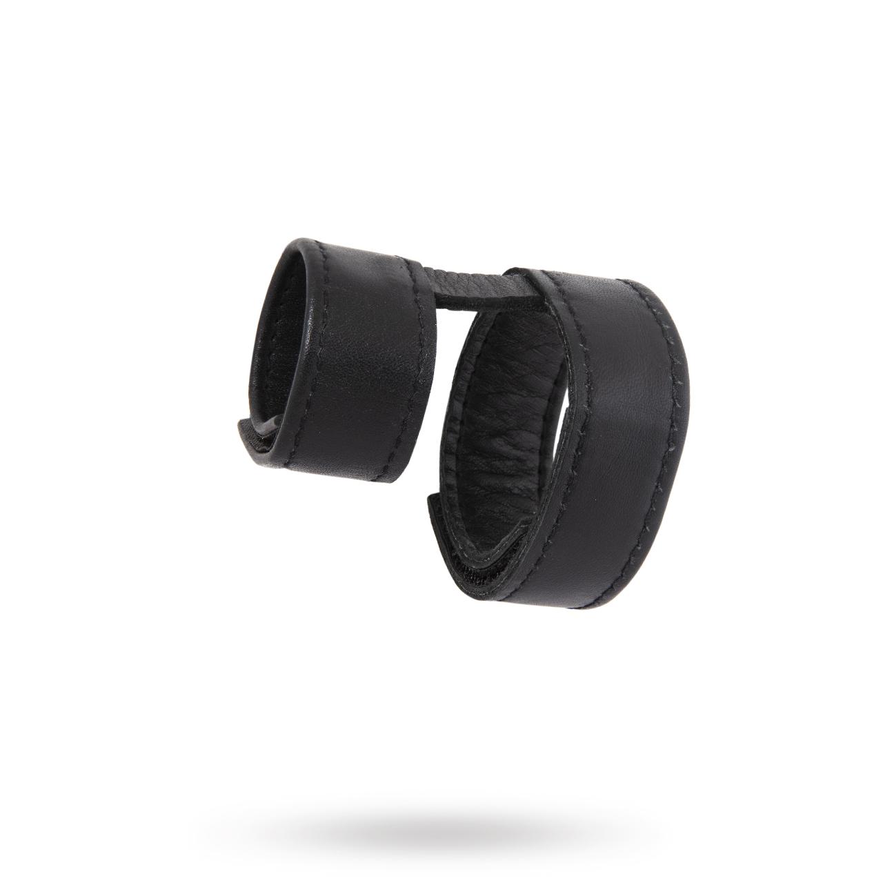 Double Velcro Leather Strap