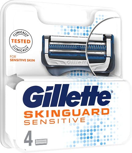 Gillette Rakblad Skinguard Sensitive 4-pack