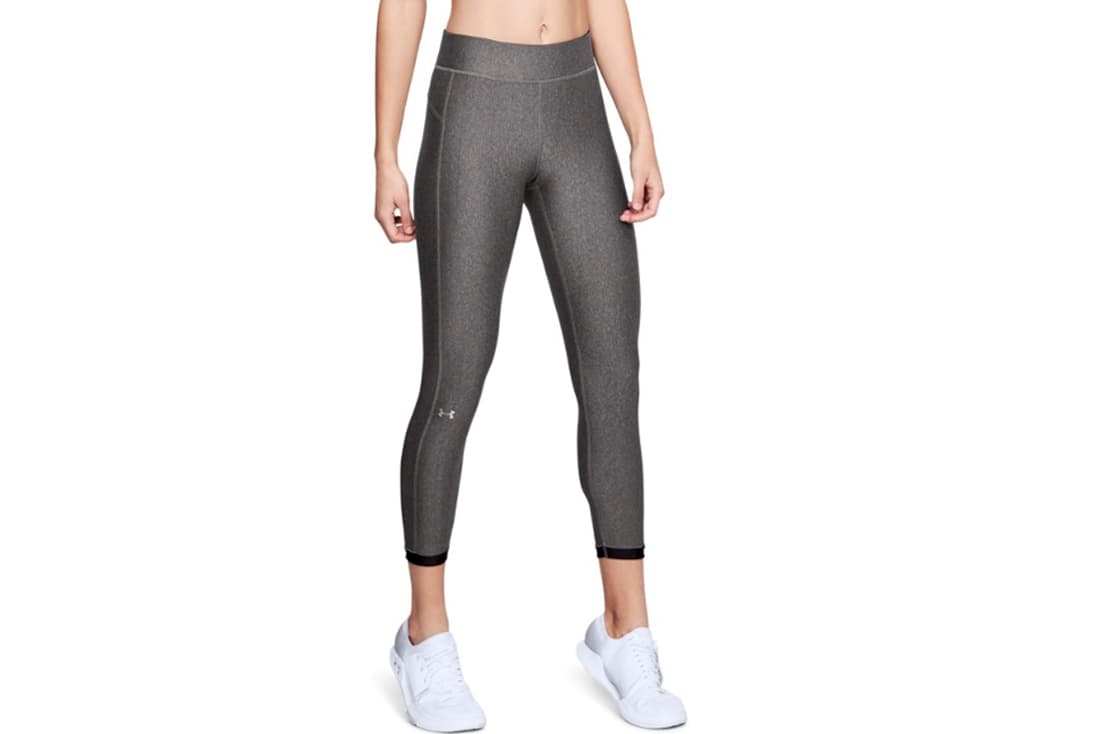 Strumpbyxor, Dam, Under Armour HG Armour Ankle Crop 1309628-019