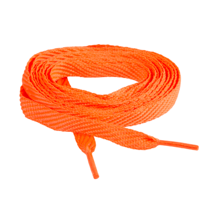 Skosnören - - - Stylish sneaker 130cm, Neon orange 180276 Skosnören - - - Stylish sneaker 130cm, Neon orange 180276