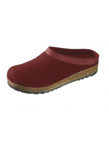 Haflinger Grizzly Original Röd Toffel