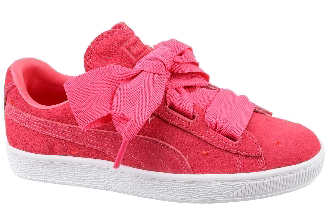 Sneakers, Barn, Puma Suede Heart Jr 365135-01