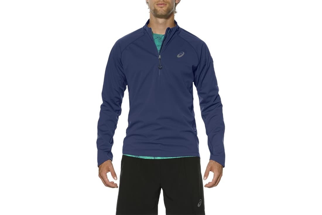 Bluse, Herrer, Asics FujiTrail LS 1/2 ZIP 130308-8133