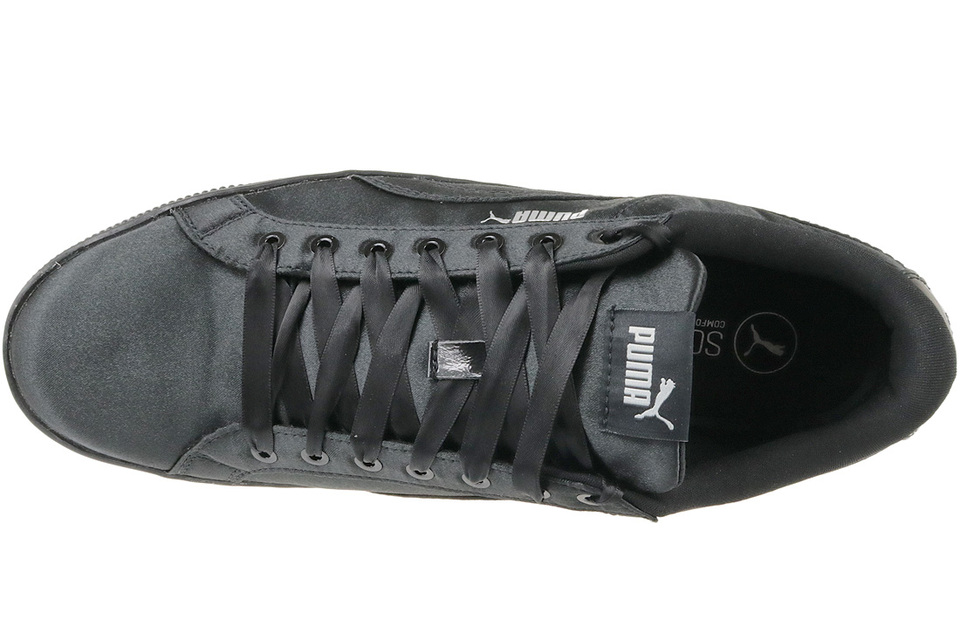 Sneakers, Kvinde, Puma Vikky Platform EP 365239 02, Svart PUMA Vikky Platform Elastic kvinders sko