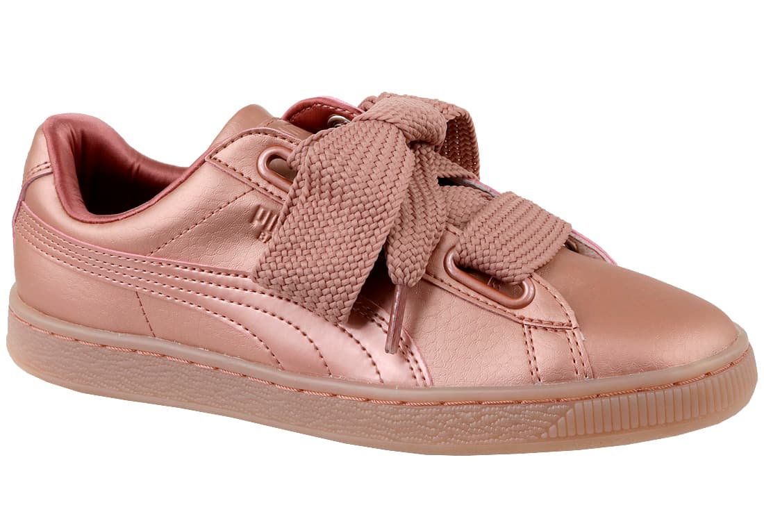 Sneakers, Kvinde, Puma Basket Heart Copper 365463-01