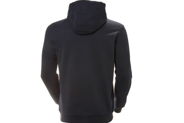 Helly Hansen Logo Hoodie, Man, Tröjor, marinblå