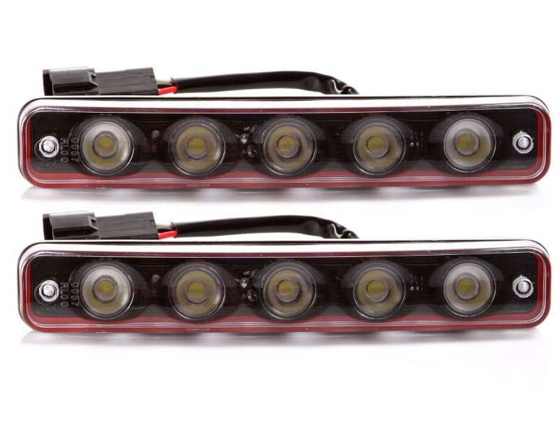 DRL - varselljus 10W, 12V, 2-pack (DRL164)
