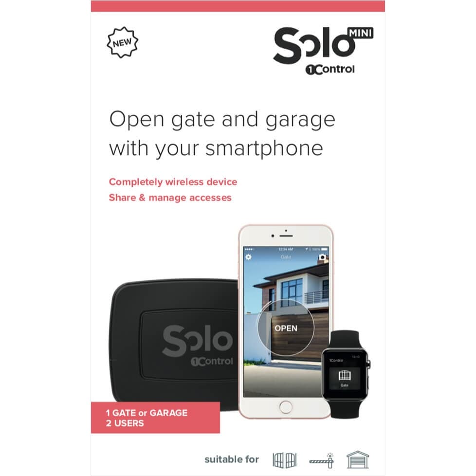 SOLO Garageöppnare Mini 2 Användare