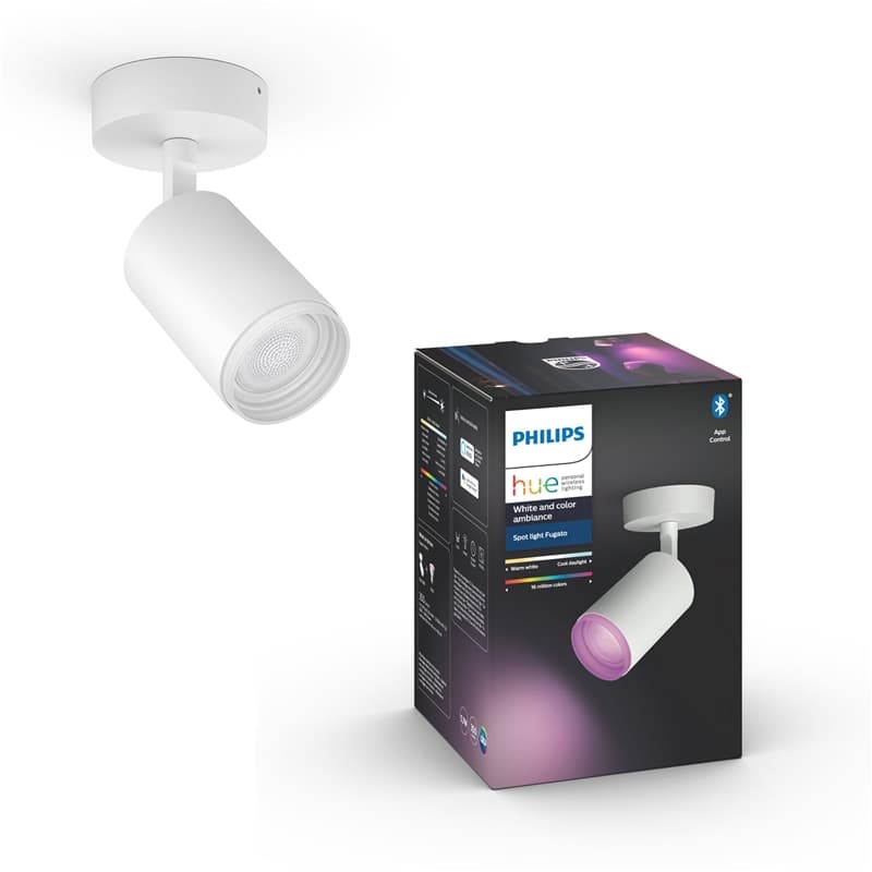 Philips Hue Fugato Wh/Color 1x5,7W Vit