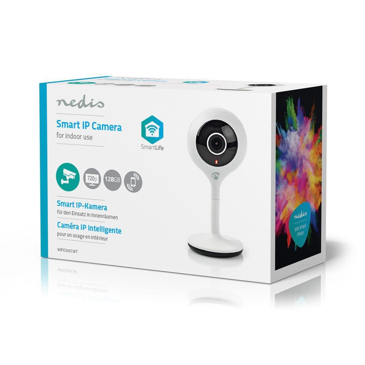 Nedis Smart IP-kamera, WiFi HD 720p
