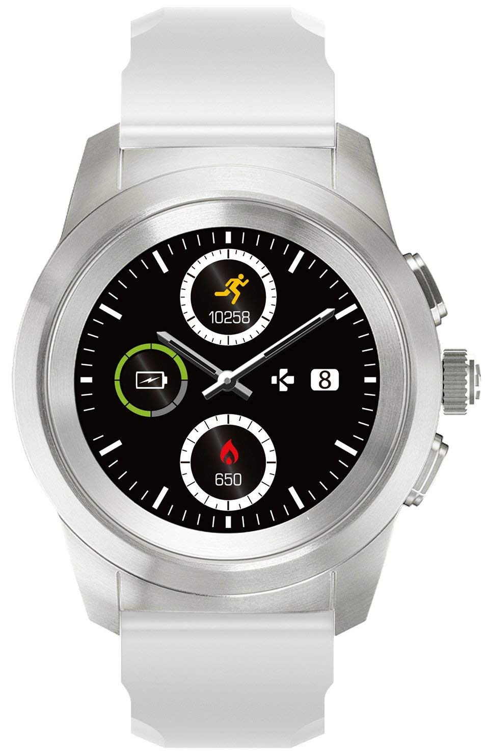 mykronoz zetime petite elite brushed hybrid smartwatch