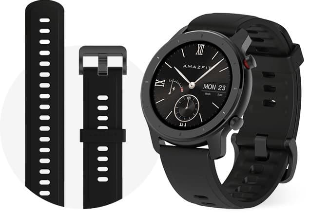 Xiaomi Amazfit GTR 42 mm Starry Starry Black