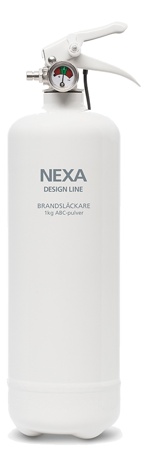 Nexa Fire & Safety Brandsläckare Vit 1kg 8A