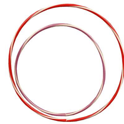 ROCKRING Ø 80 CM POLKA, 5-PACK