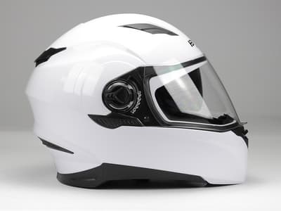 BNO INTEGRAL SUNVISOR WHITE Matt F06 Mc HJÄLM