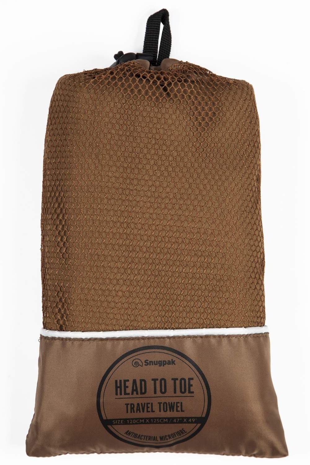handduk outdoor antibakteriell, SNUGPAK TRAVEL TOWEL HEAD TO TOE (Large) Cayote
