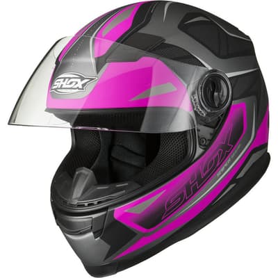 Shox Sniper Spear Matt Pink 146512203 mc Hjälm