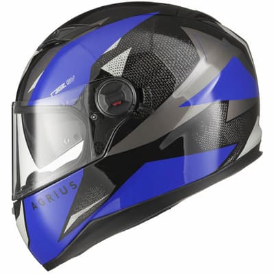 AGRIUS Rage SV Fusion Blue 51014 mc Hjälm