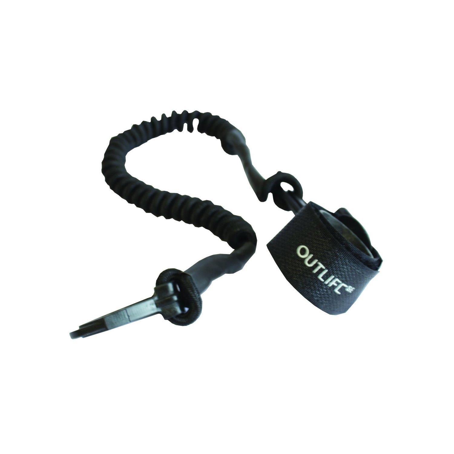 paddel leash kajak, säkerhetsleash kajakpaddel, OUTLIFE PADDLE LEASH
