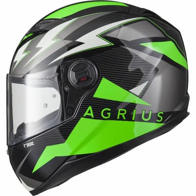 AGRIUS Rage Voltage Green 51009-0103 mc Hjälm