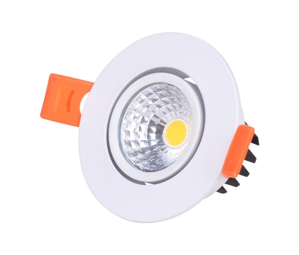 10STK COB 7W COB LED PAKKE! 10Xspot + 10x Led-drivere