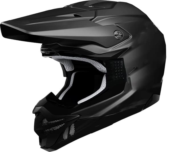 H610 Cross Shark Black Matt crossHJÄLM