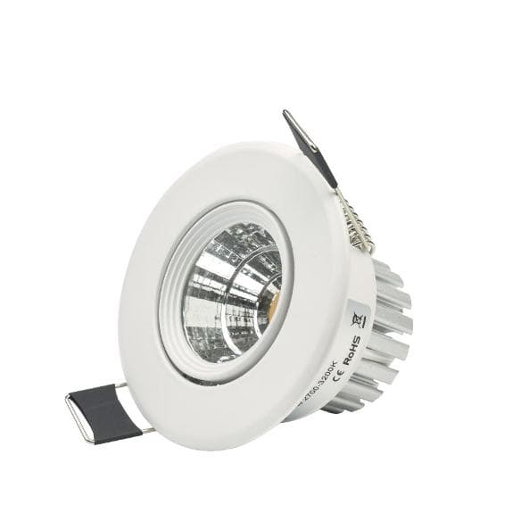 10STK COB 7W COB LED PAKKE! 10Xspot + 10x Led-drivere
