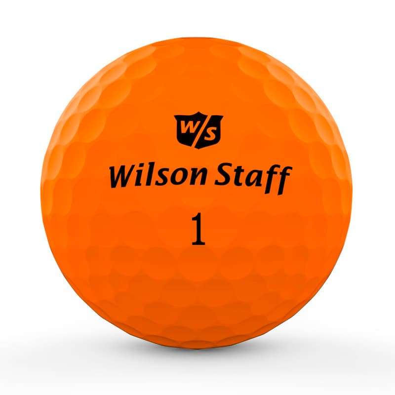 Wilson DUO Professional Golf Balls 12 Pack Orange