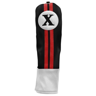Sahara Retro Fairway Wood Headcover #X Black/Red/White