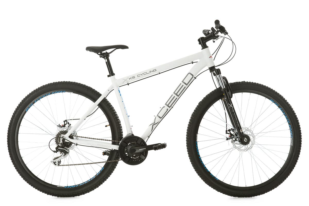 29" Mountain Bike Hardtail "XCEED" White 21 Speed Aluminium Frame New 248M