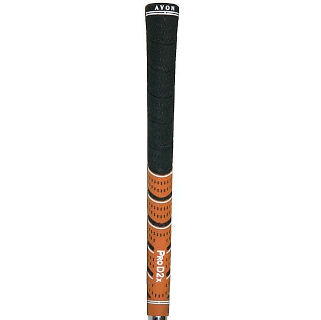 Avon Pro D2x Orange/Black 0.580" Golf Grips