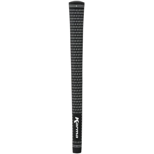 Karma Black/White Velvet Junior 0.540" Golf Grips