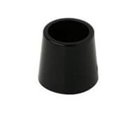 Ferrule 1/2" Black 0.350" Woods (12 pack)