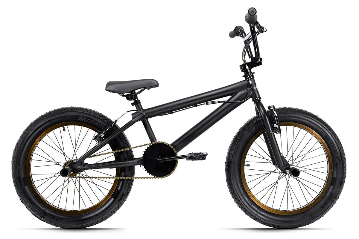 20" Freestyle BMX Bike "FATT" Black KS Cycling