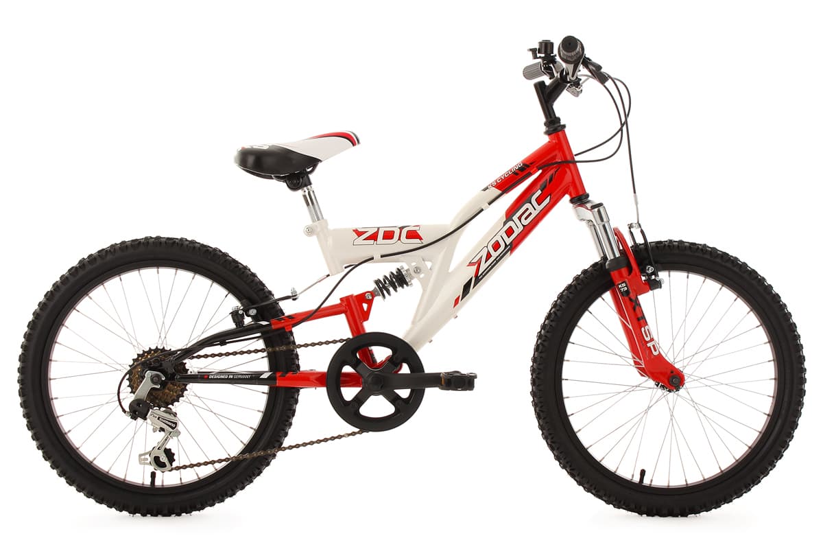 Children's MTB 20" Fully Zodiac Red-White KS Cycling