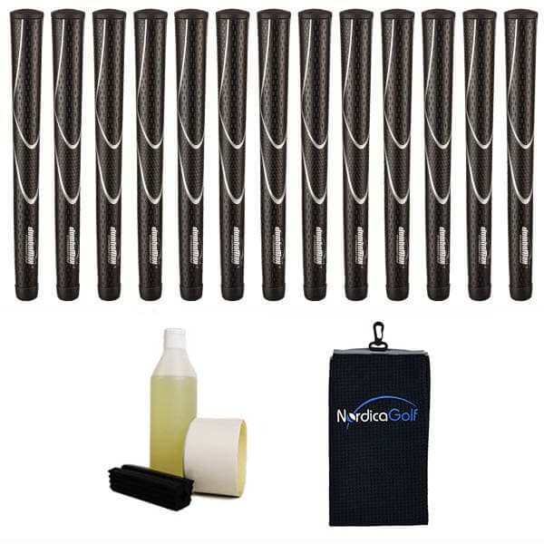 Jumbomax Tour Series Medium Super Jumbo Grey Grippipakkaus- 13 grippiä, rubber vice clamp, neste, teippi, pyyhe