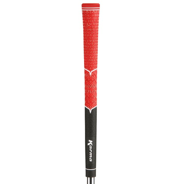 Karma V-Cord Black/Red Golf Grips