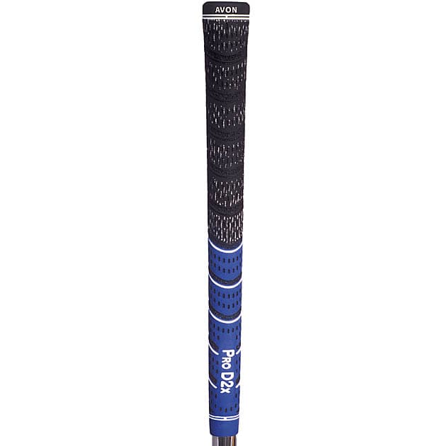 Avon Pro D2x Blue/Black Cord 0.580" Golf Grips