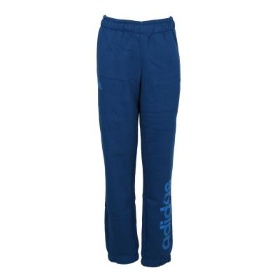 adidas Essentials Linear Brushed Pants, Junior, Tech Steel adidas Essentials Linear Pant Kids tech steel unity blue